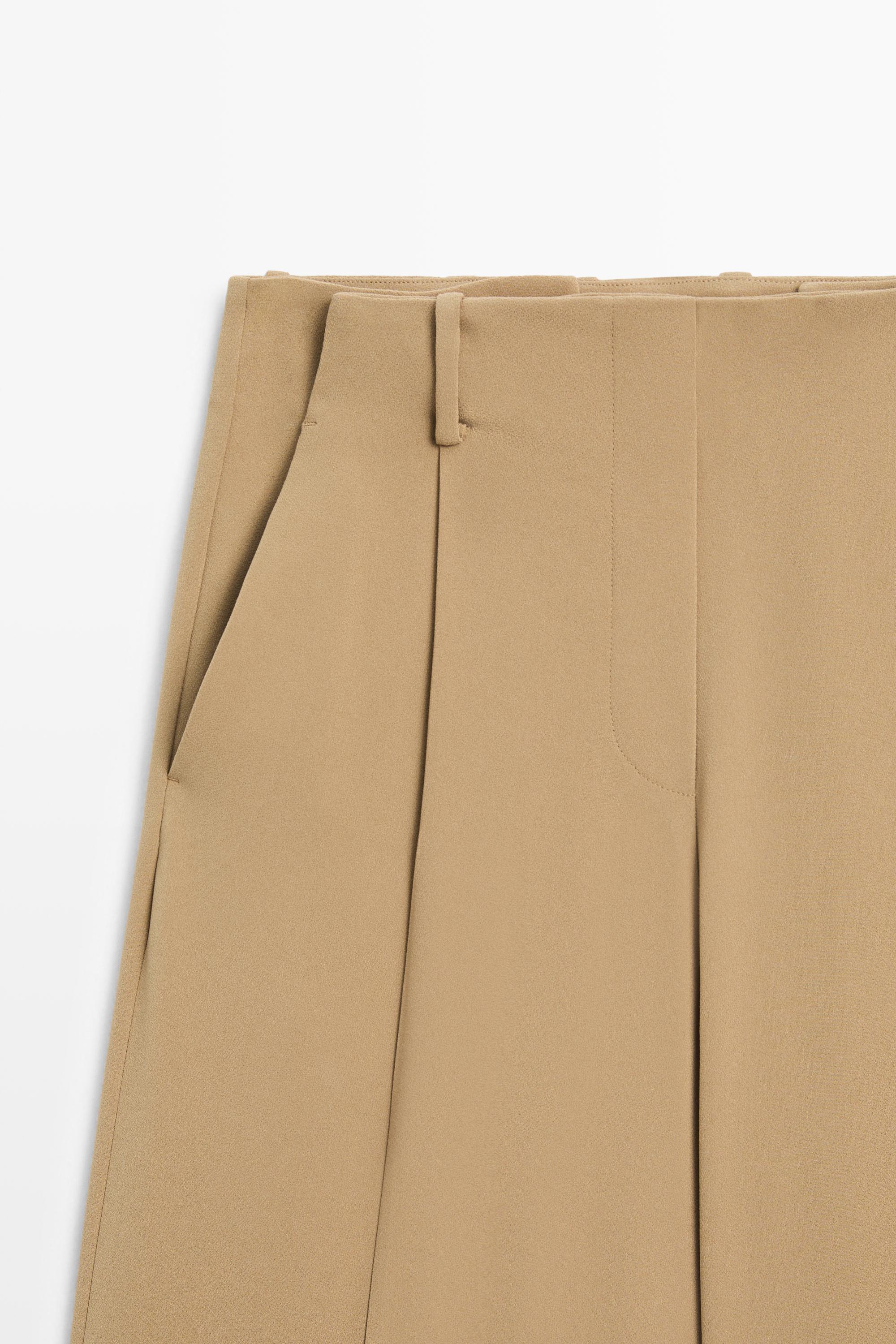 Pantalon large fluide à pinces - STUDIO